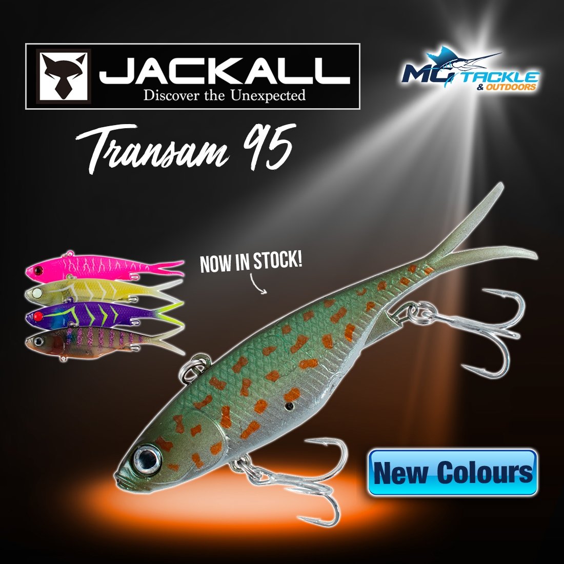 NEW - JACKALL TRANSAM 95