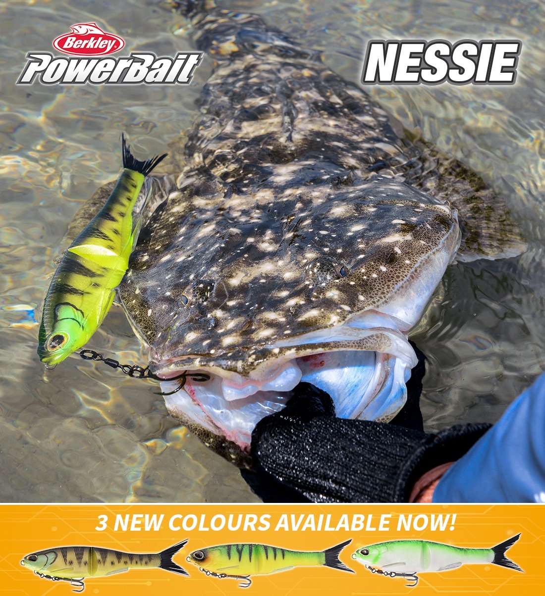 New - Berkley PowerBait Nessie Lure