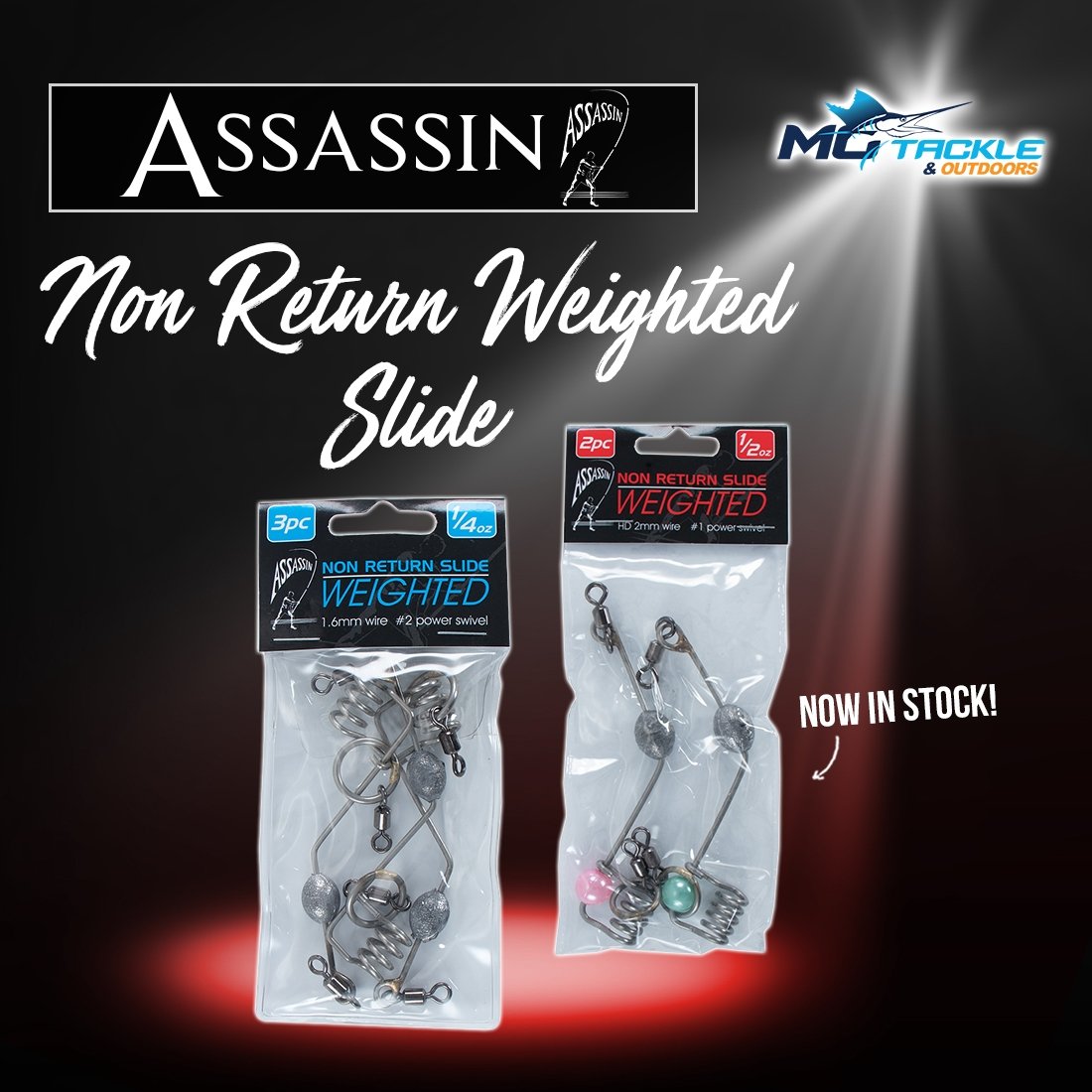 NEW - Assassin Non Return Weighted Slide