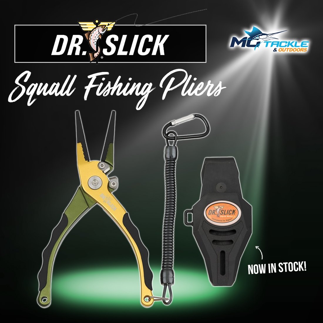NEW - Dr. Slick Squall Fishing Pliers