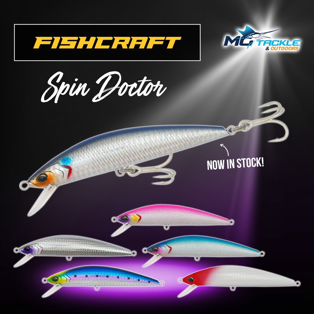 NEW - Fish Craft Spin Doctor Lure