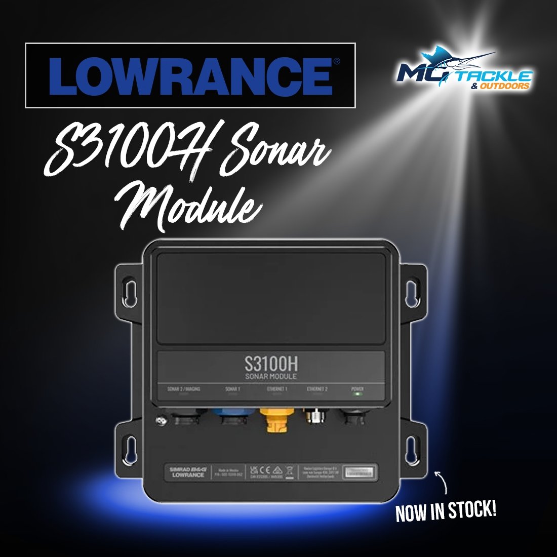 NEW - Lowrance S3100H Sonar Module