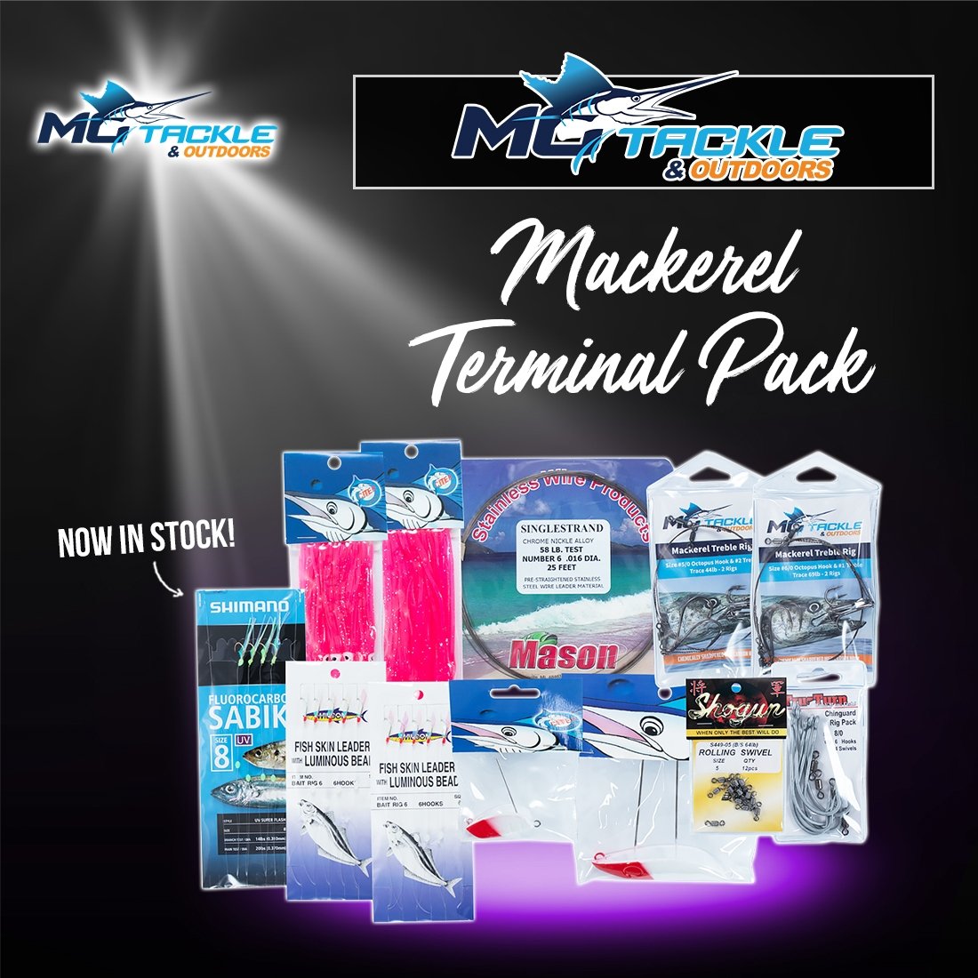 NEW - MoTackle Mackerel Terminal Pack