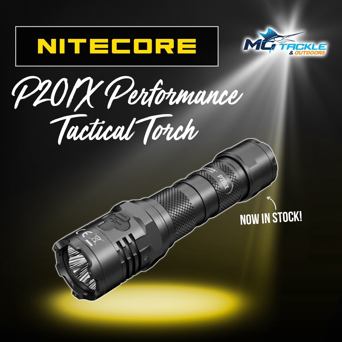New - Nitecore P20IX Performance Tactical Torch