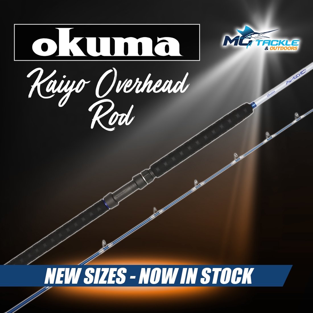 NEW - Okuma Kaiyo Overhead Rod