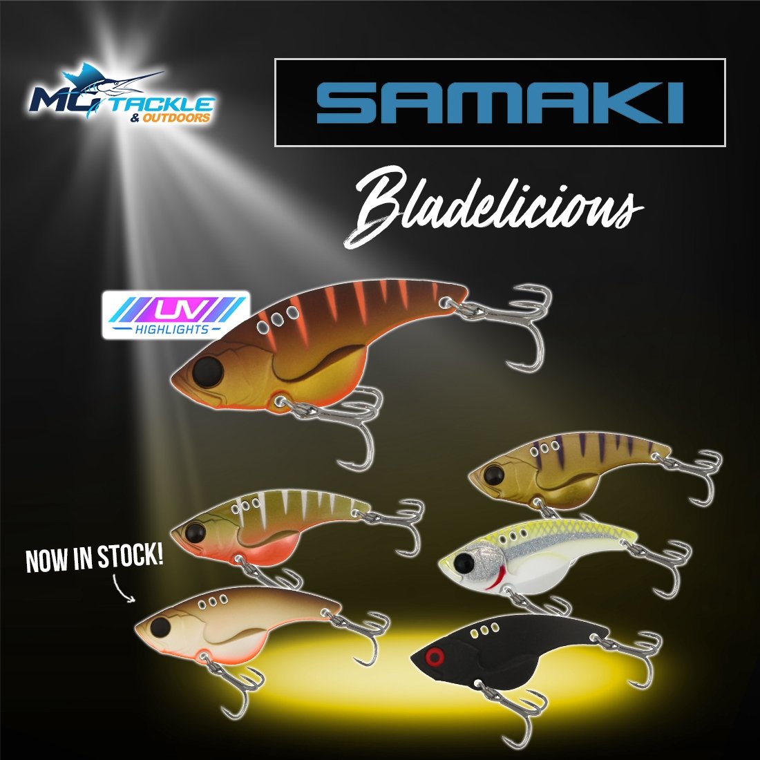 NEW - Samaki Bladelicious Metal Lure