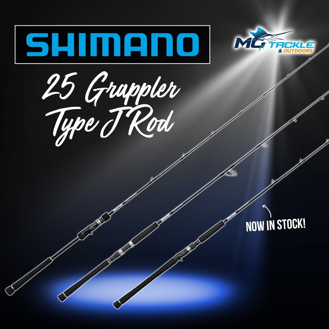 NEW - Shimano 25 Grappler Type J Rod