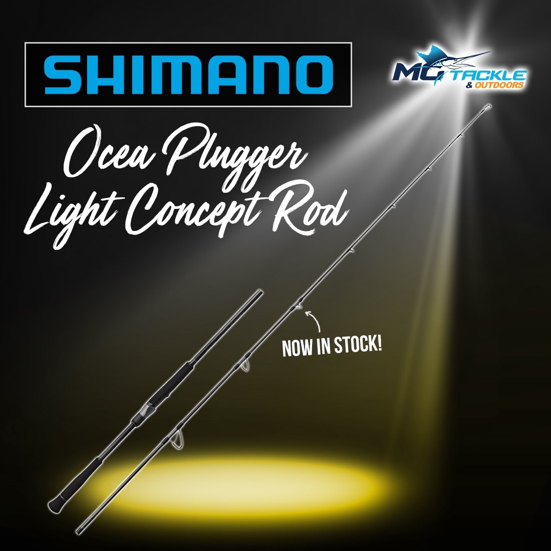 NEW - Shimano Ocea Plugger Light Concept Rod