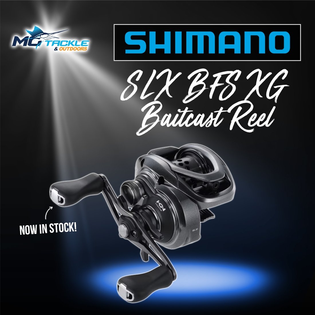 NEW - Shimano SLX BFS XG Baitcast Reel