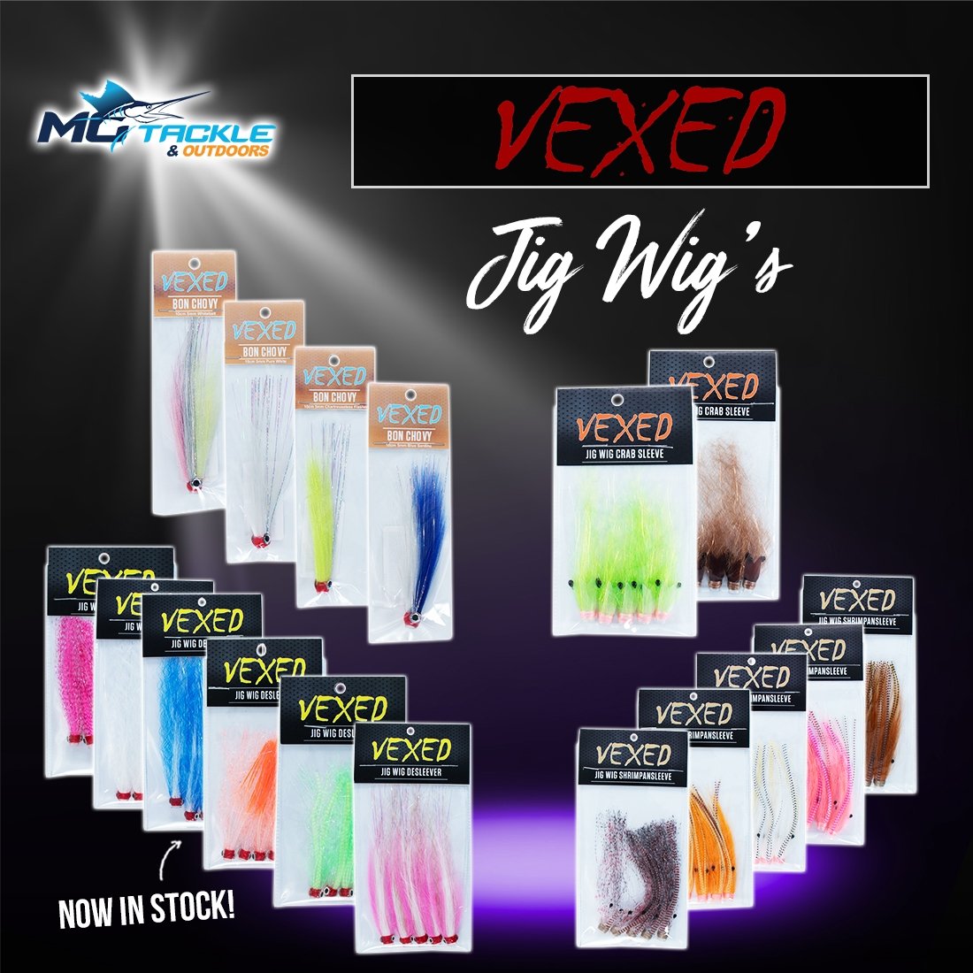 NEW - Vexed Jig Wig's