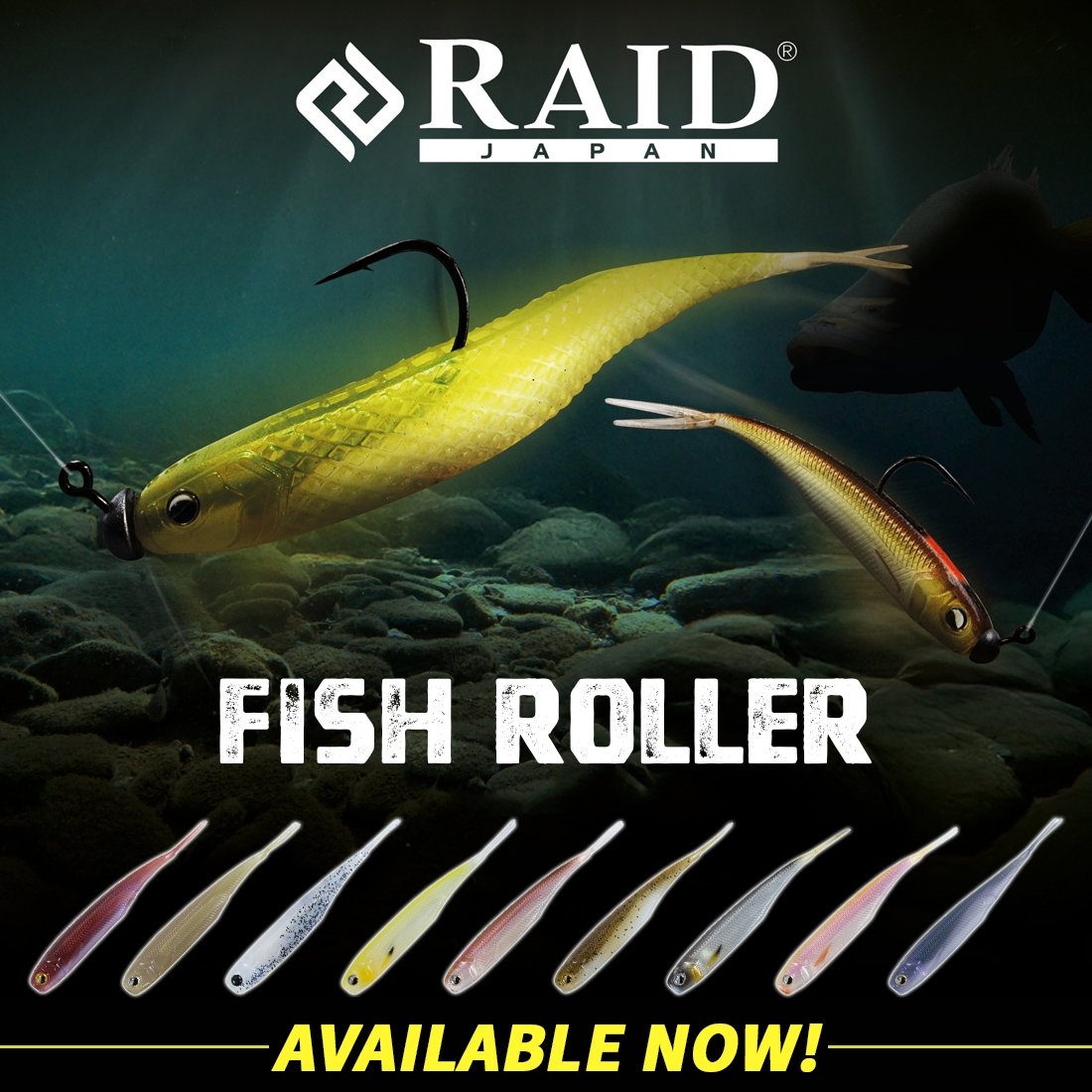 New - Raid Japan Fish Roller Lure