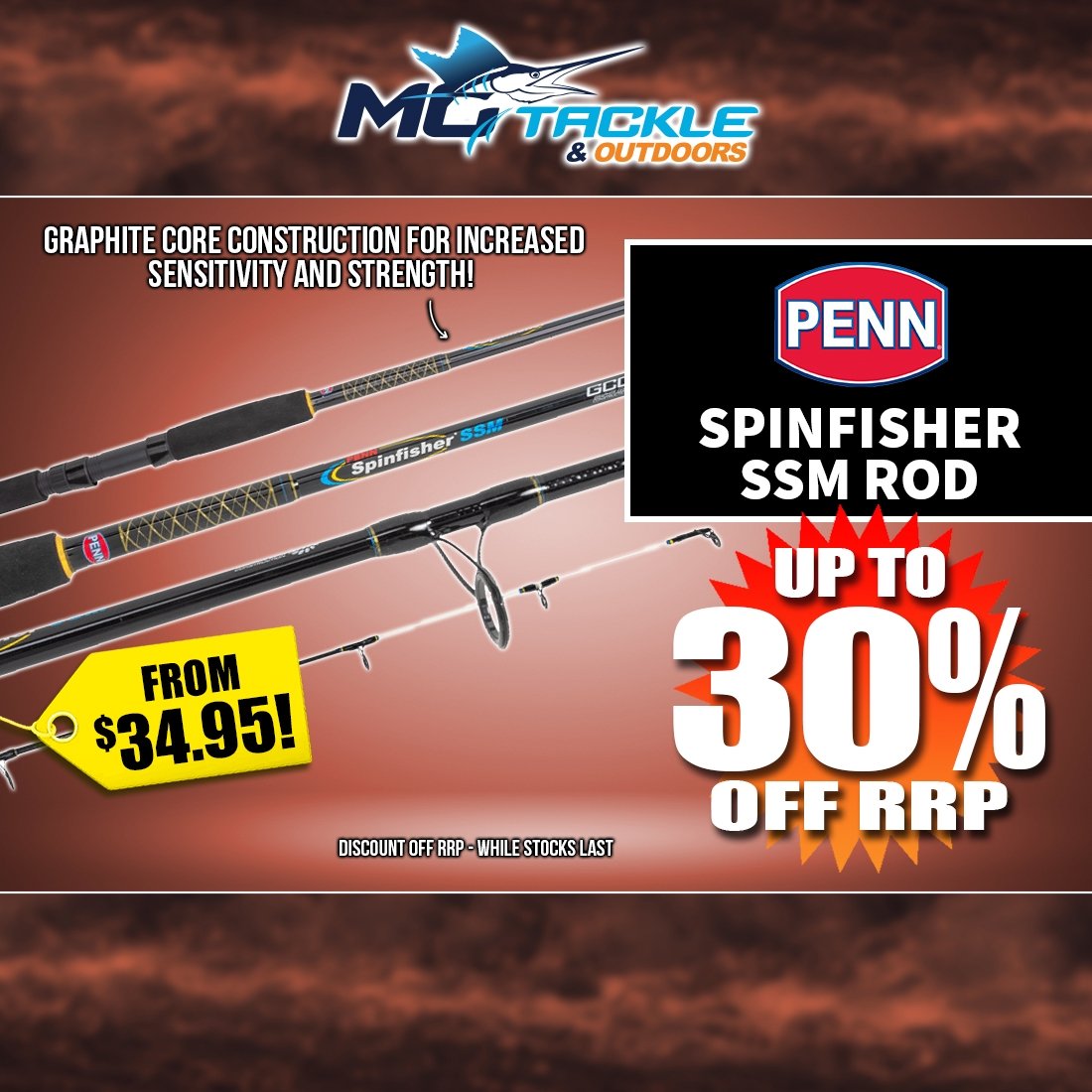 Up To 30% off Penn Spinfisher SSM Rod