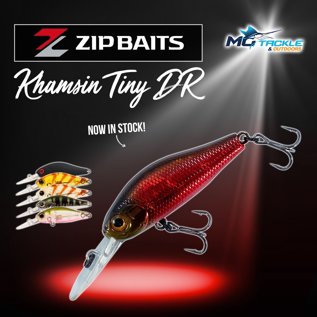 NEW - ZIP BAITS KHAMSIN TINY DR LURE