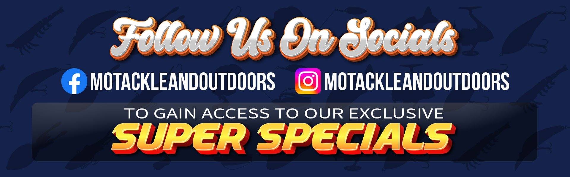 Follow us on socials