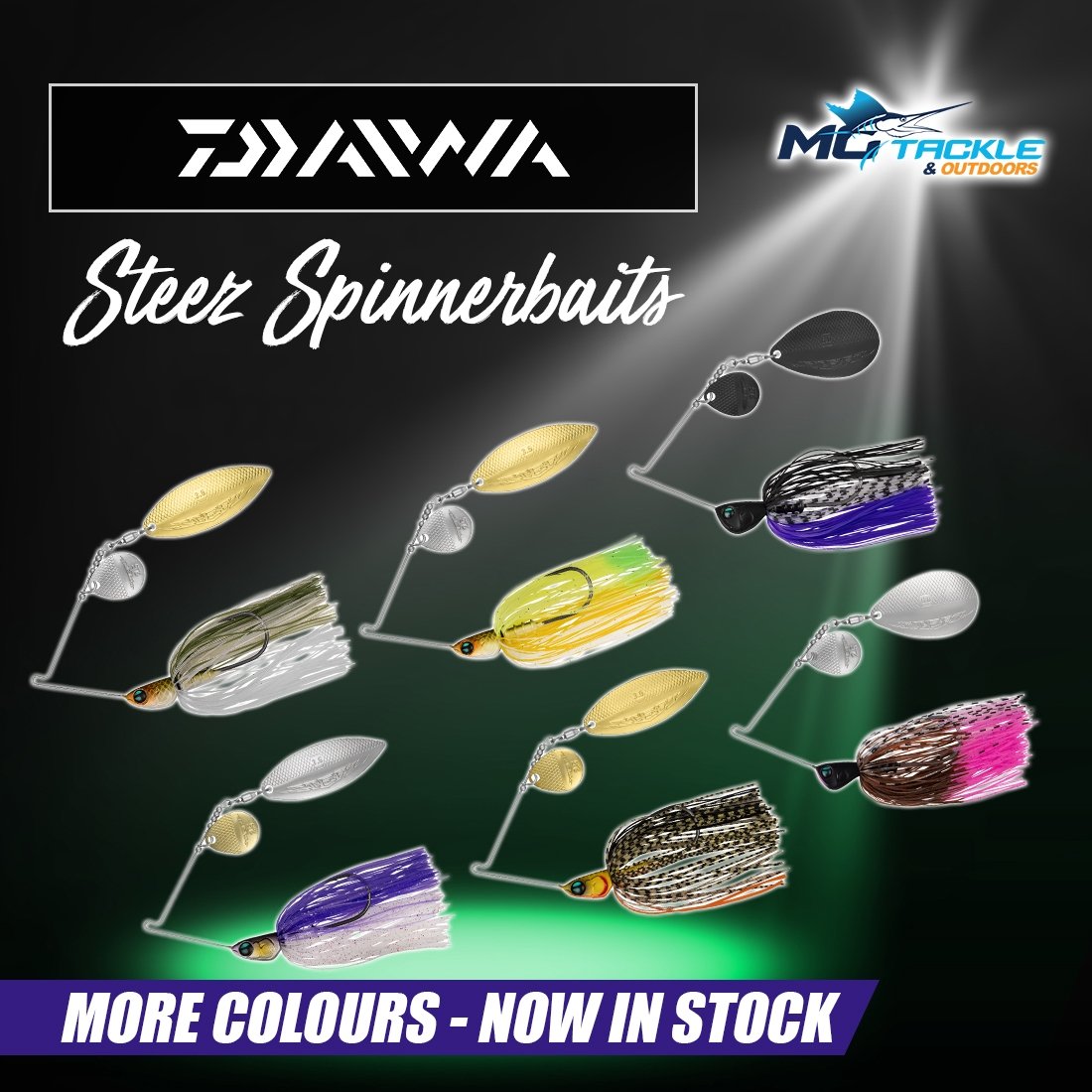 New - Daiwa Steez Spinnerbaits