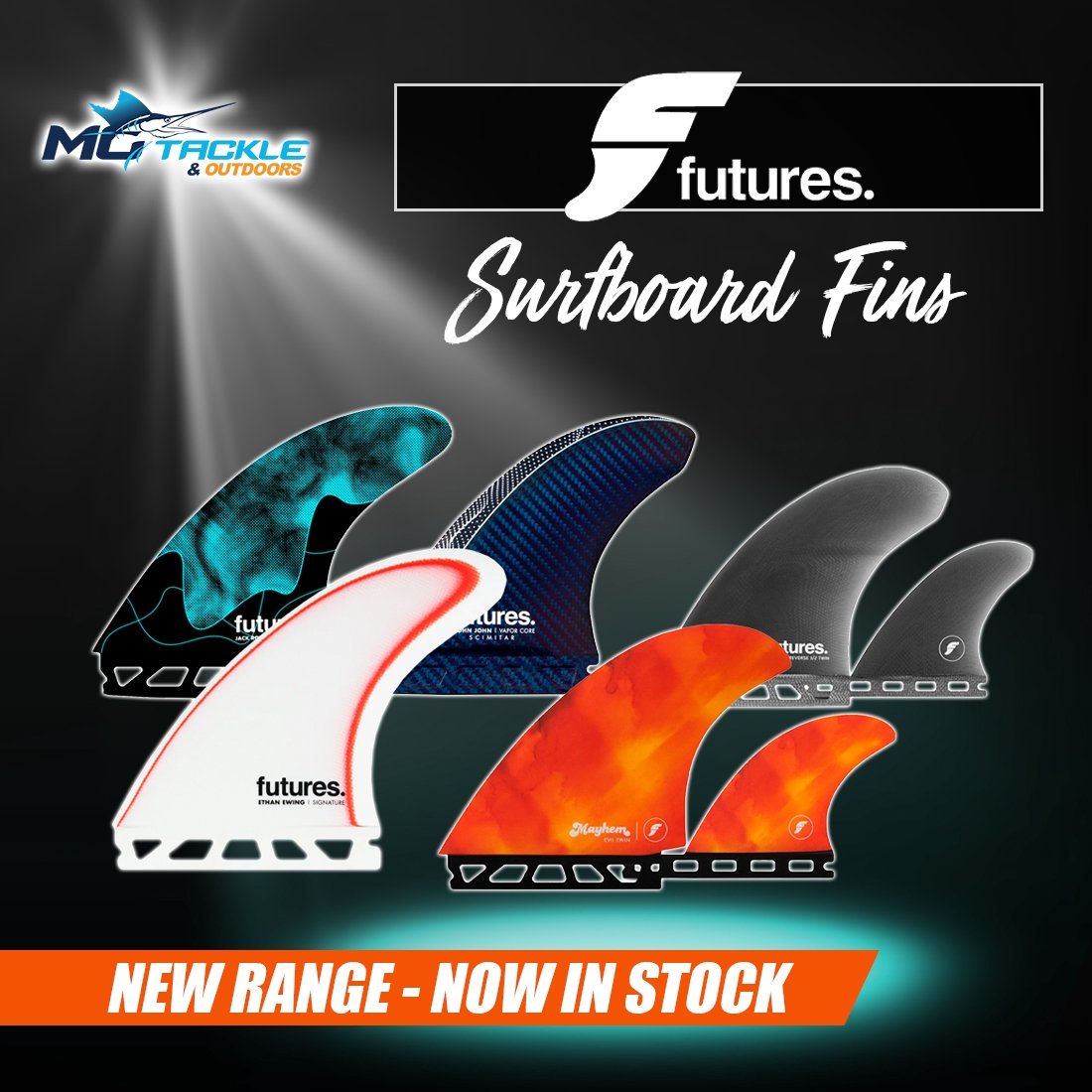 NEW - Futures Fins