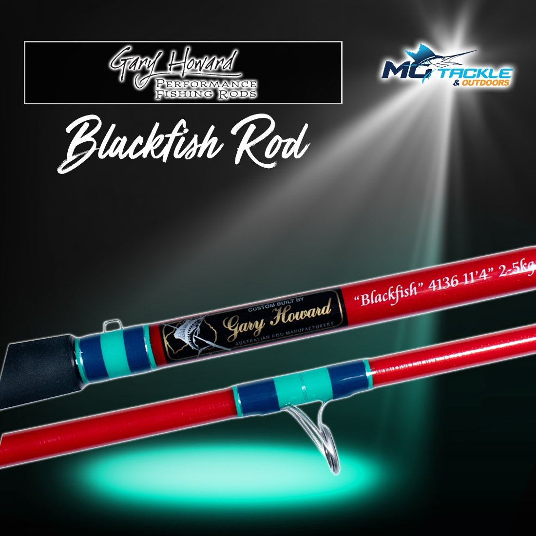 NEW - GARY HOWARD BLACKFISH ROD