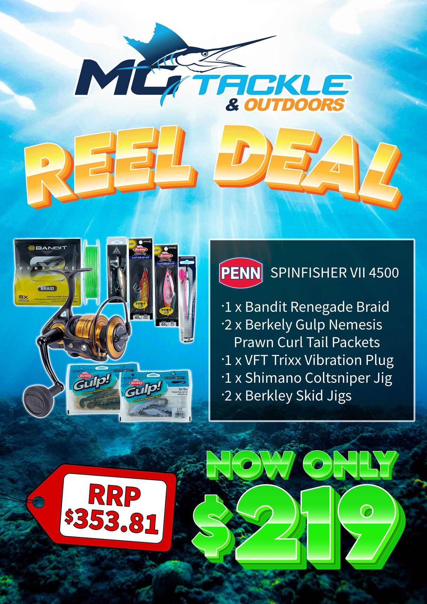 MOTACKLE REEL DEAL