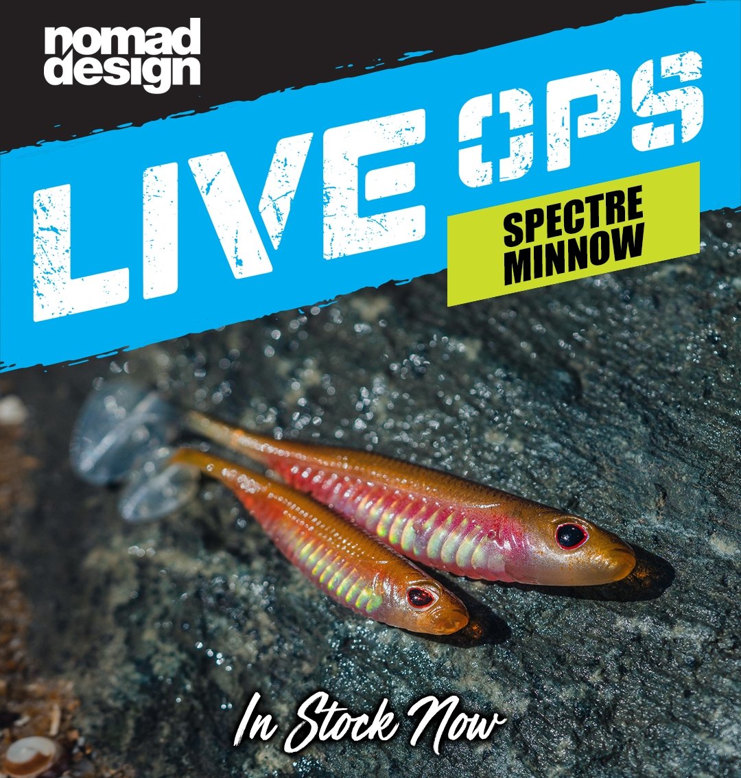 New - NOMAD DESIGN LIVE OPS SPECTRE MINNOW LURE
