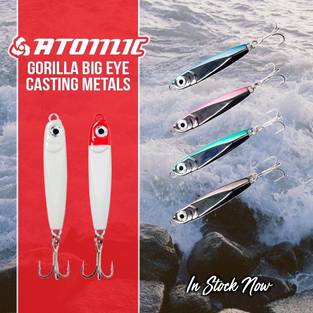New - ATOMIC GORILLA BIG EYE METAL LURE