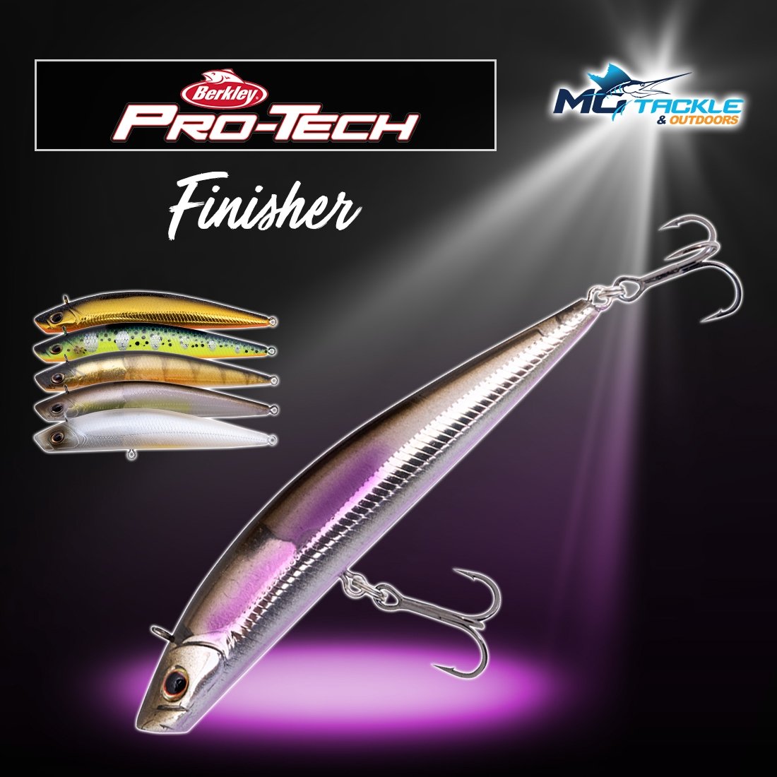 New - BERKLEY PRO-TECH FINISHER LURE