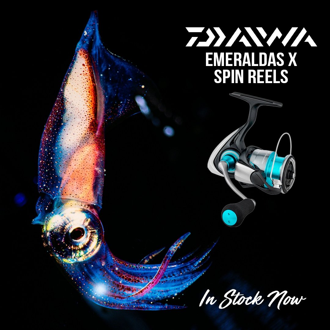 New - DAIWA 24 EMERALDAS X SPIN REEL
