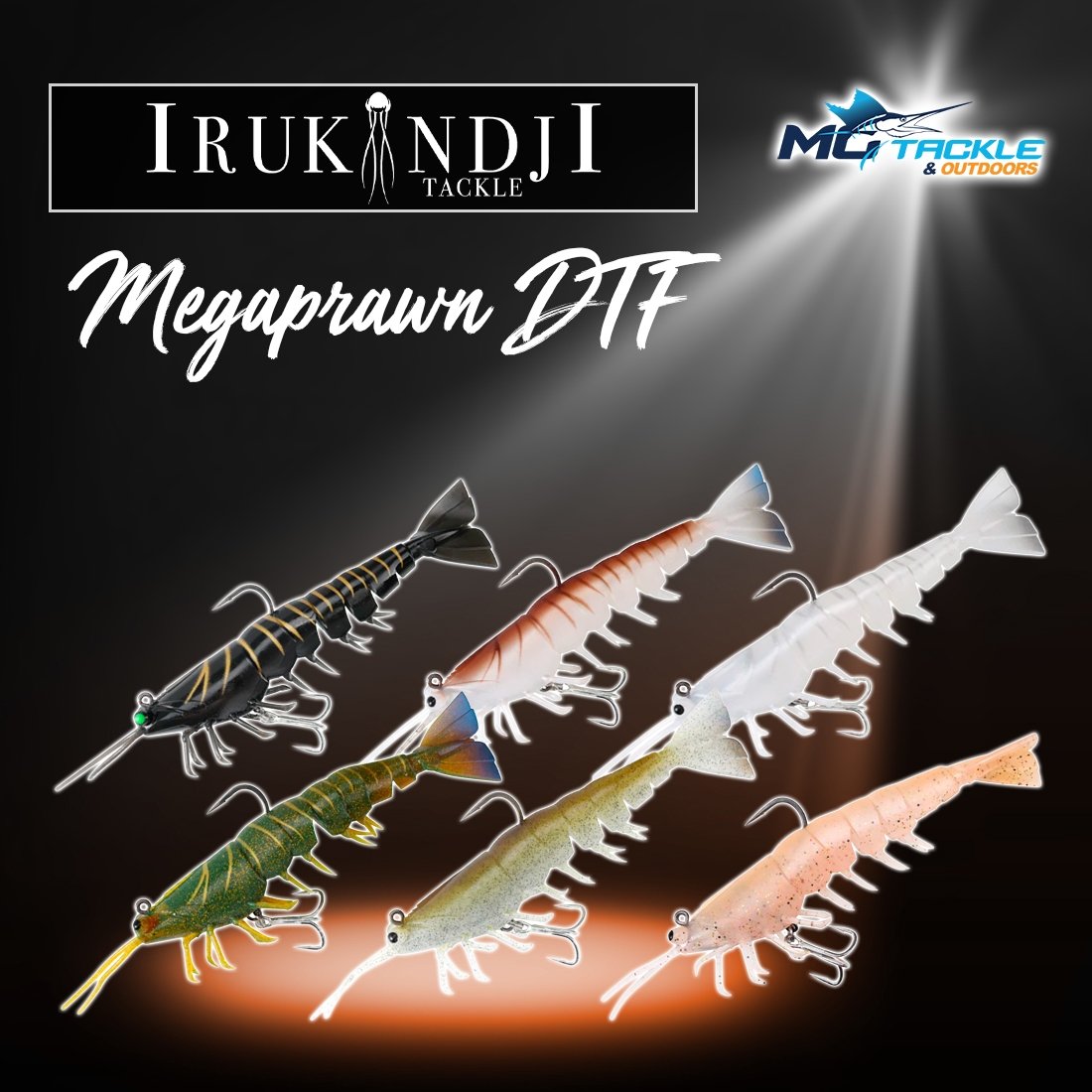 New - IRUKANDJI MEGAPRAWN DTF LURE