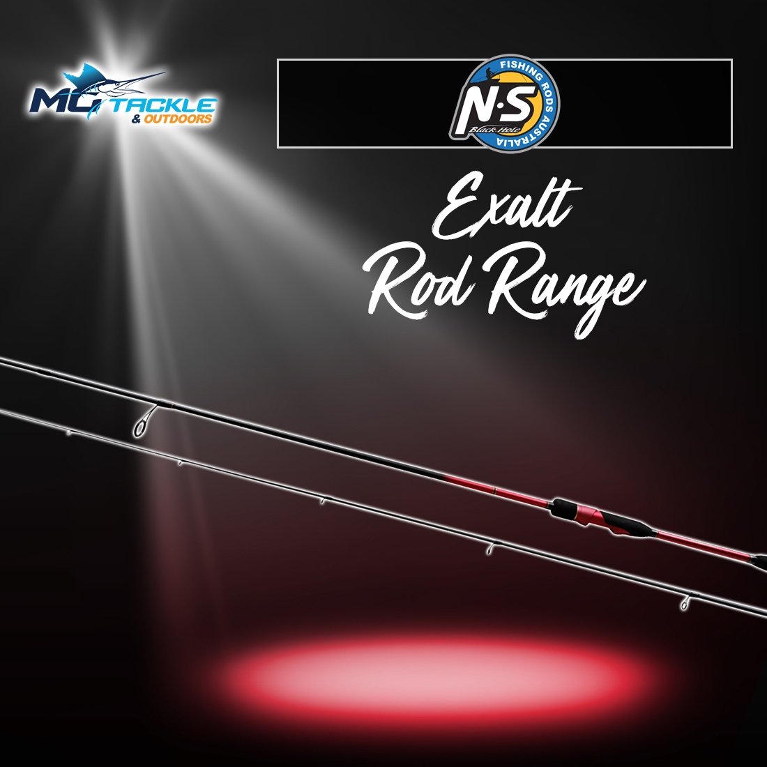 New - NS BLACK HOLE EXALT ROD