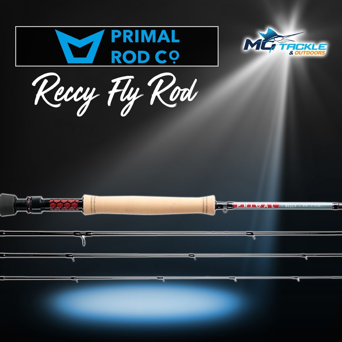 New - PRIMAL RECCY FLY ROD