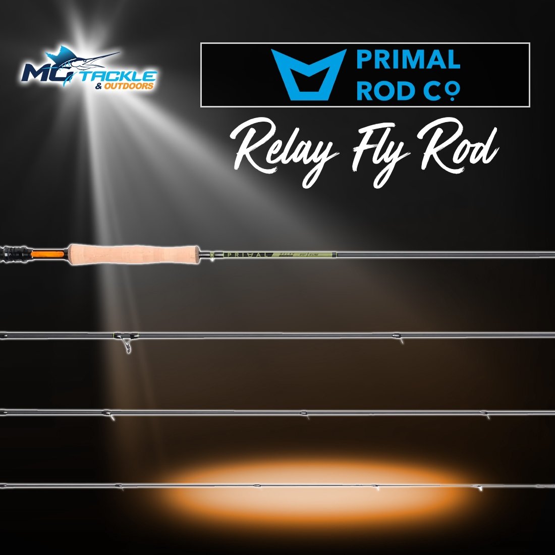 New - PRIMAL RELAY FLY ROD