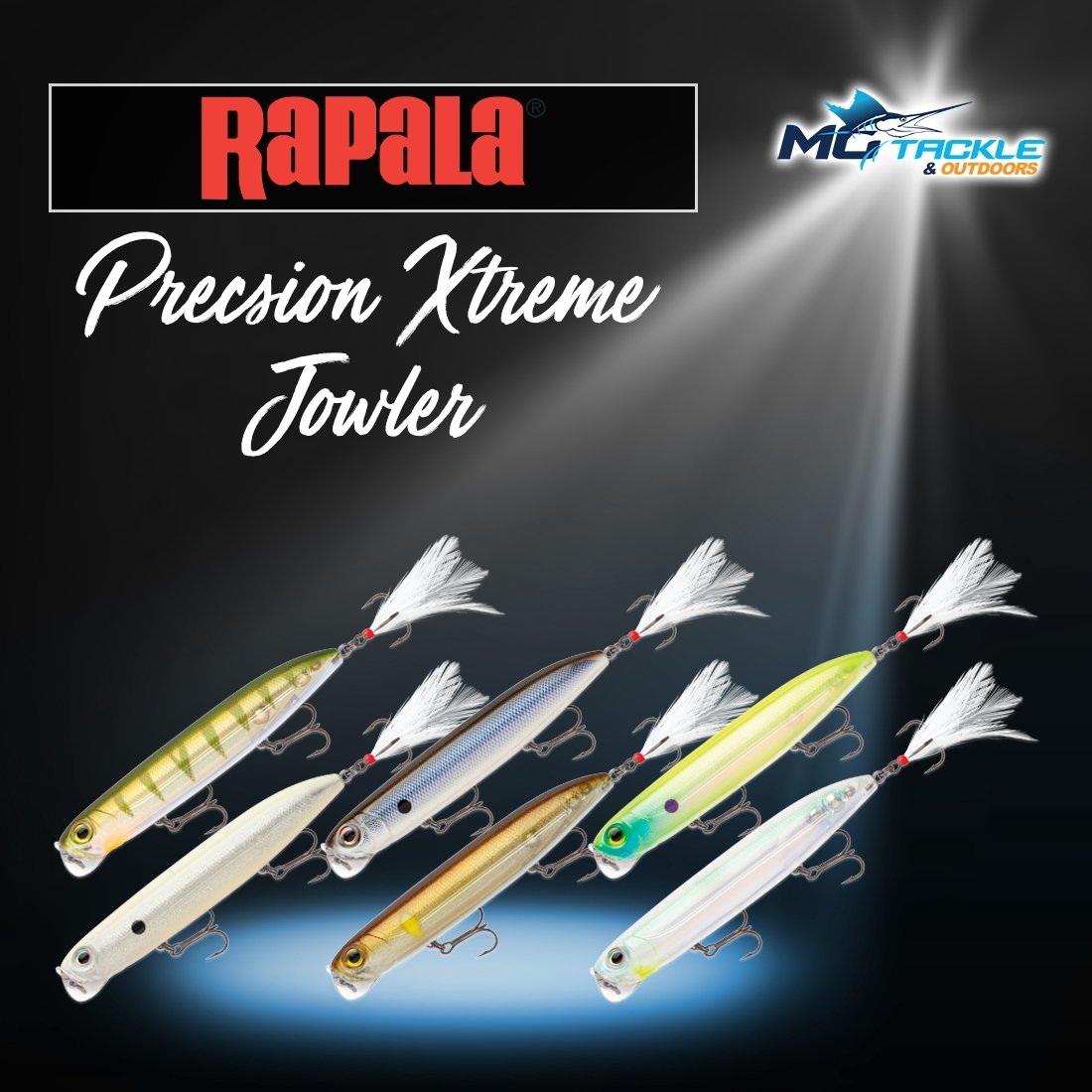 New - RAPALA PRECISION XTREME JOWLER LURE
