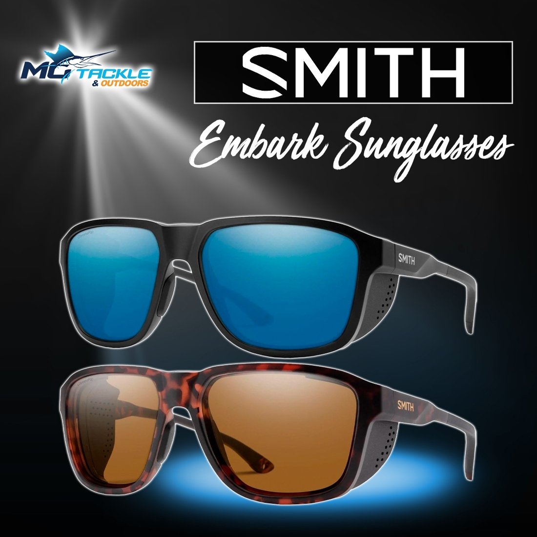 New - SMITH EMBARK POLARISED SUNGLASSES