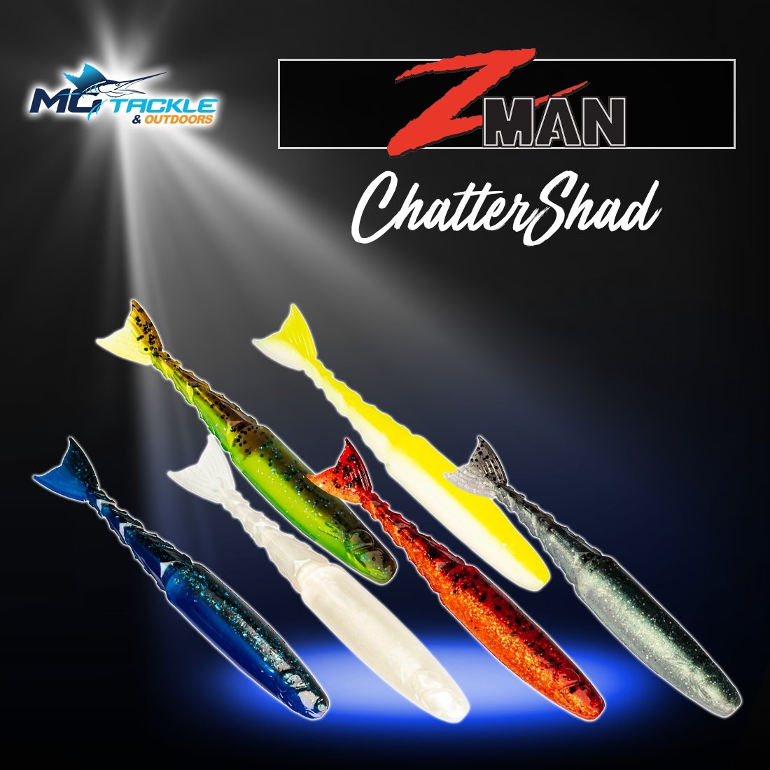 New - Z-MAN CHATTERSHAD LURE