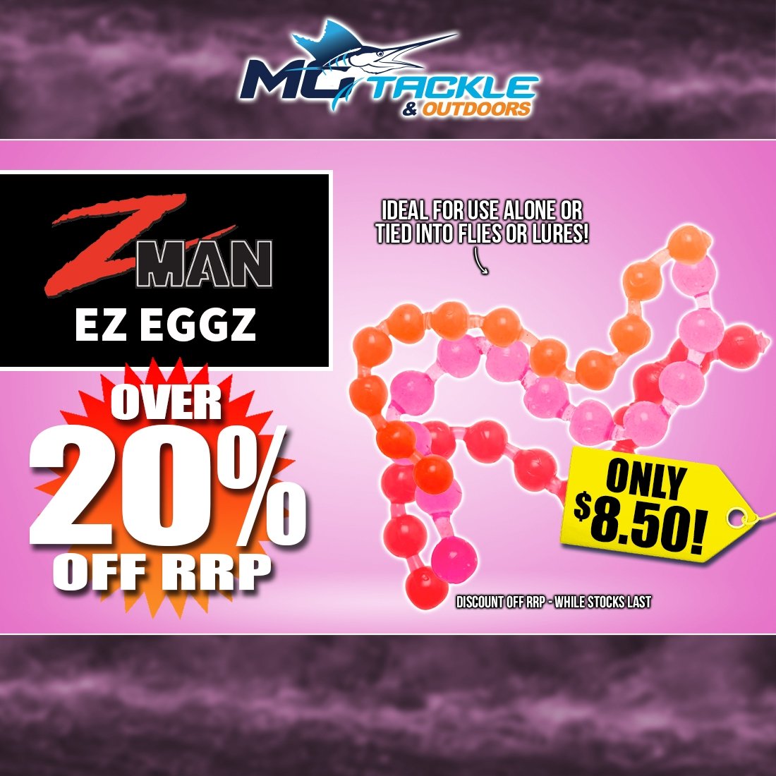 Z-MAN EZ EGGZ only $8.50
