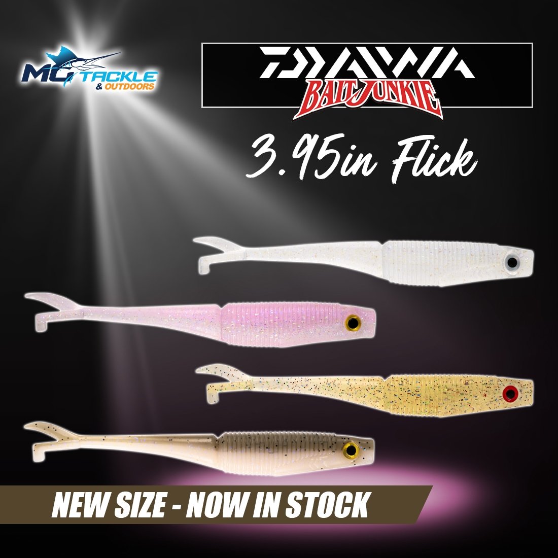 New - DAIWA BAIT JUNKIE FLICK LURE