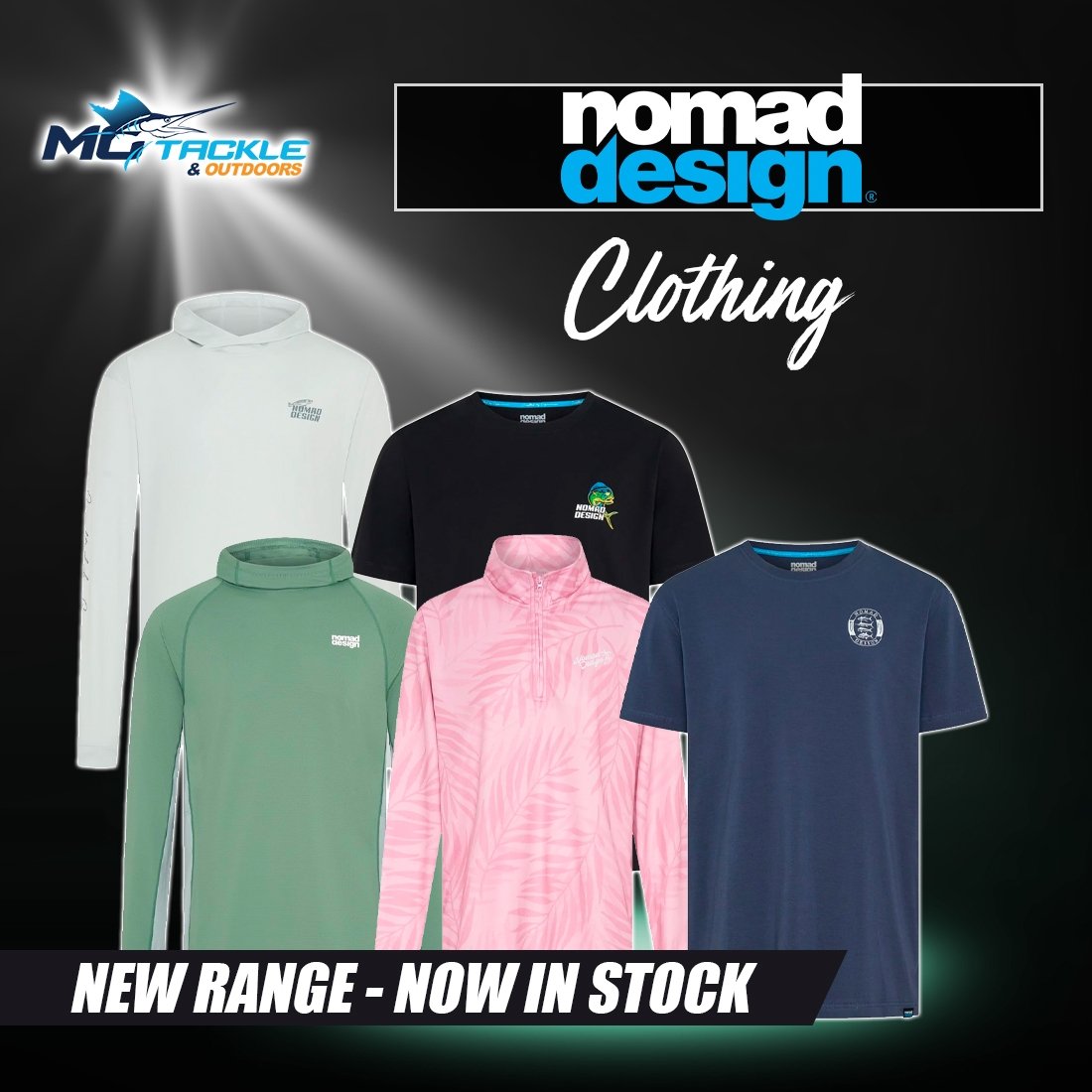 New - Nomad Design Clothing Range