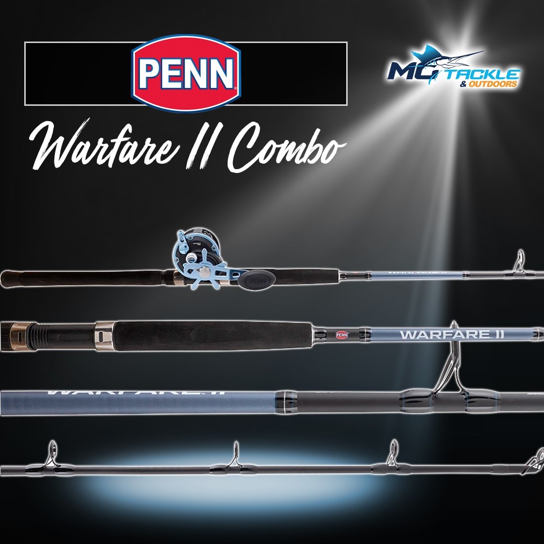 New - PENN WARFARE II OVERHEAD COMBO