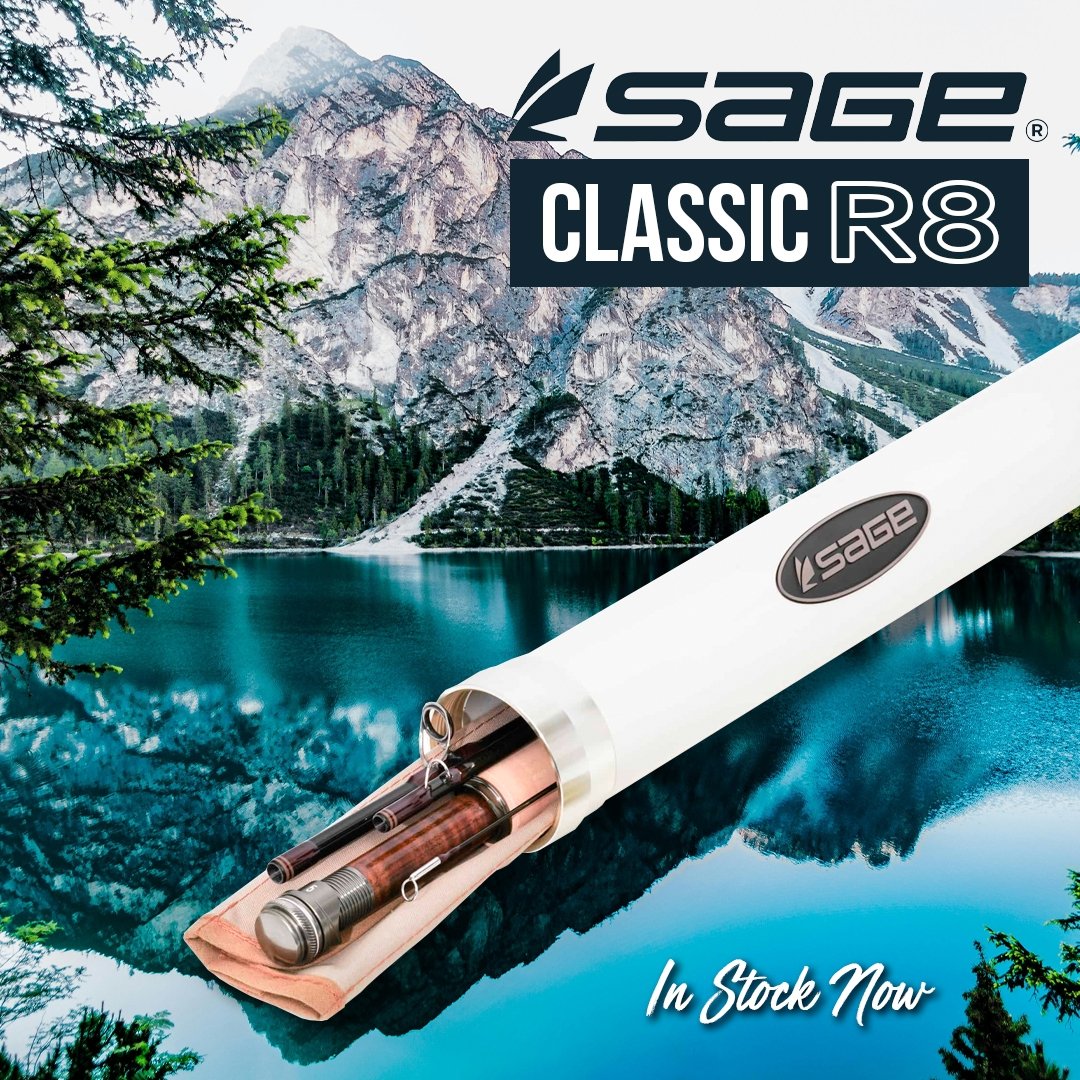 New - SAGE CLASSIC R8 FLY ROD