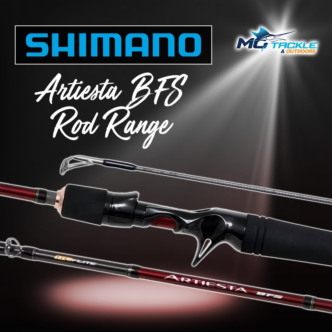 New - SHIMANO ARTIESTA BFS ROD