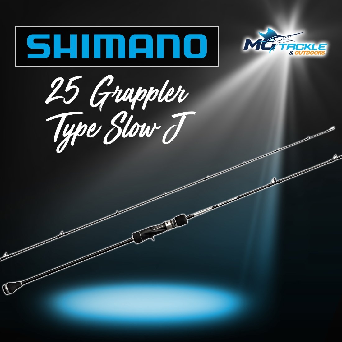 New - SHIMANO 25 GRAPPLER TYPE SLOW J ROD