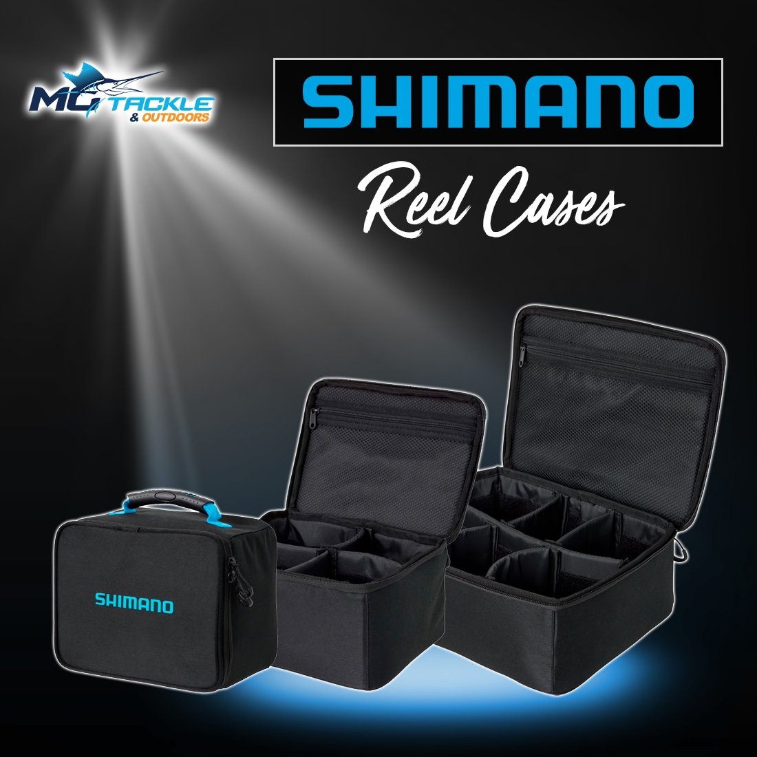 New - Shimano Reel Cases