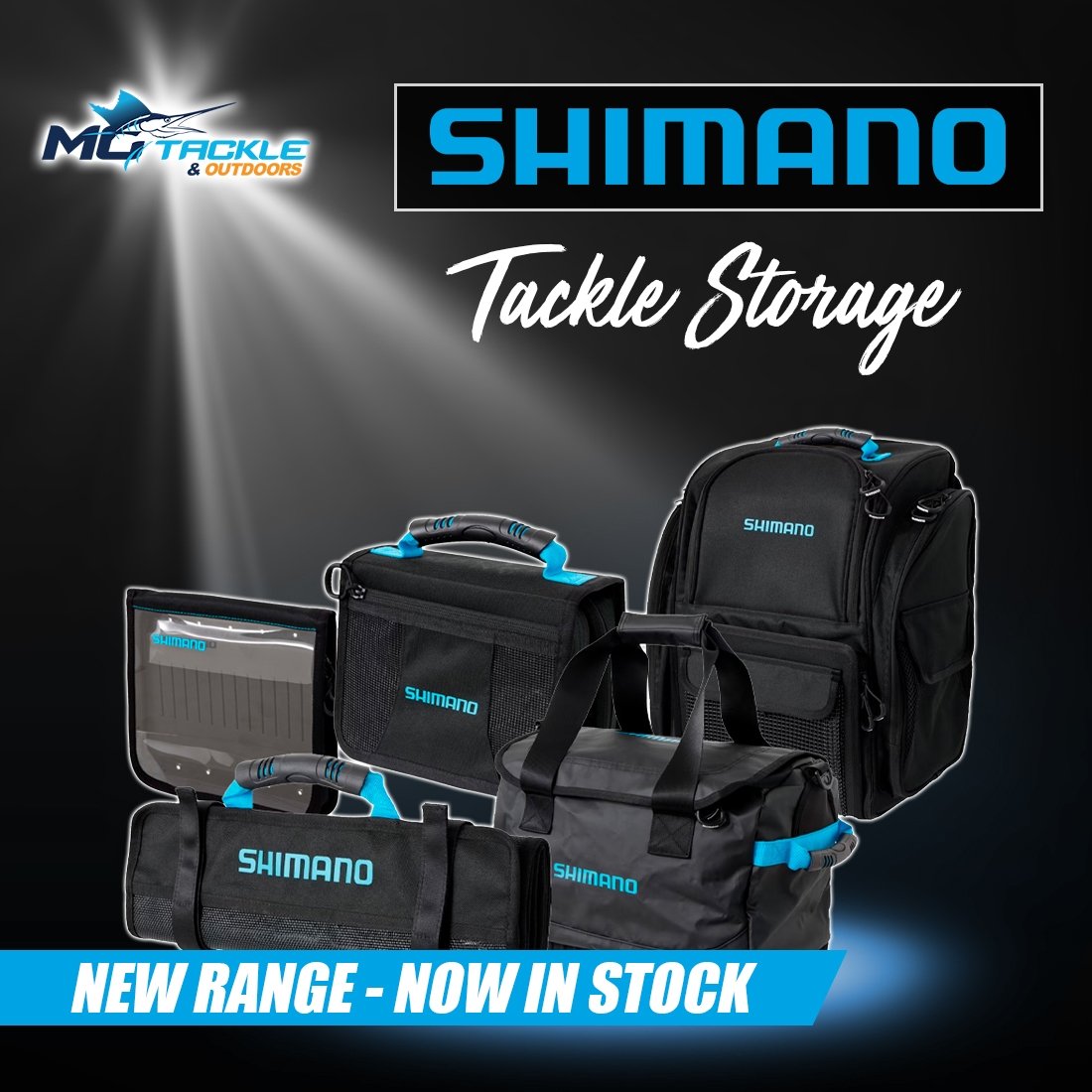 New - Shimano Tackle Storage Range