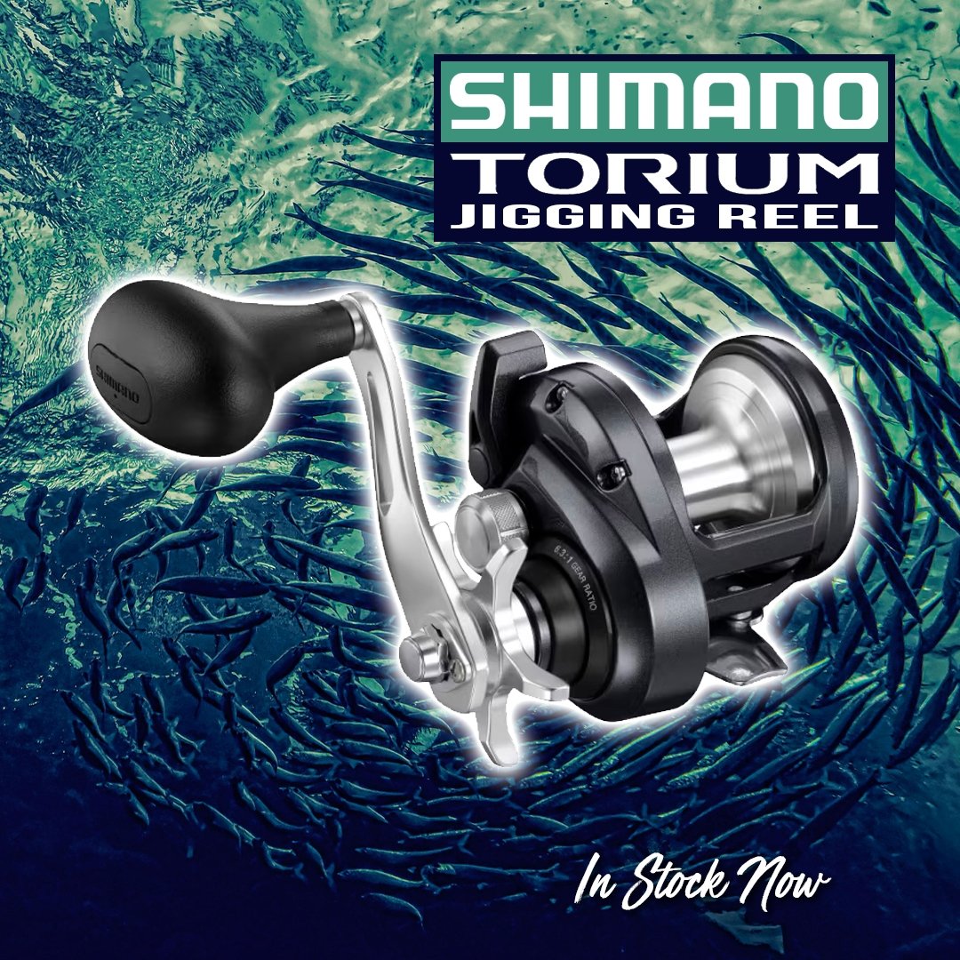 New - SHIMANO TORIUM JIGGER OVERHEAD REEL