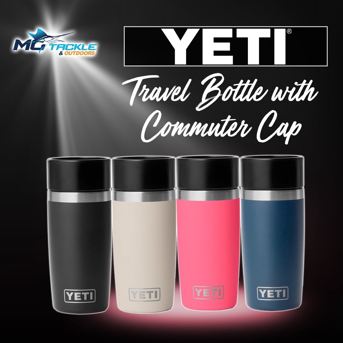 New - YETI RAMBLER TRAVEL BOTTLE W/ COMMUTER CAP