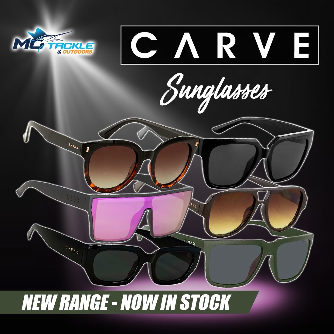 New - Carve Sunglasses Range