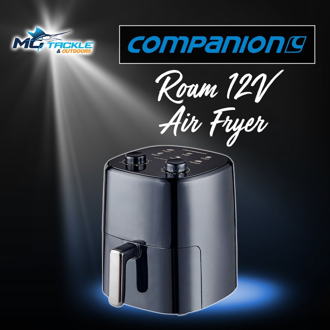 New - COMPANION ROAM 12V 4L AIR FRYER