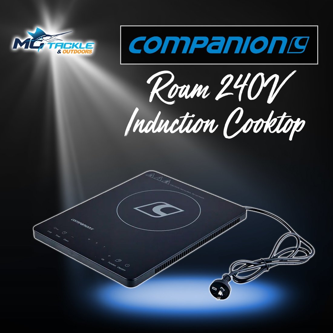 New - COMPANION ROAM 240V INDUCTION COOKTOP