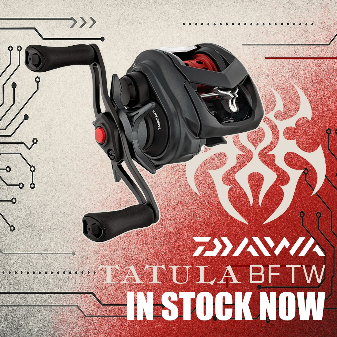 New - DAIWA TATULA BF TW BAITCAST REEL