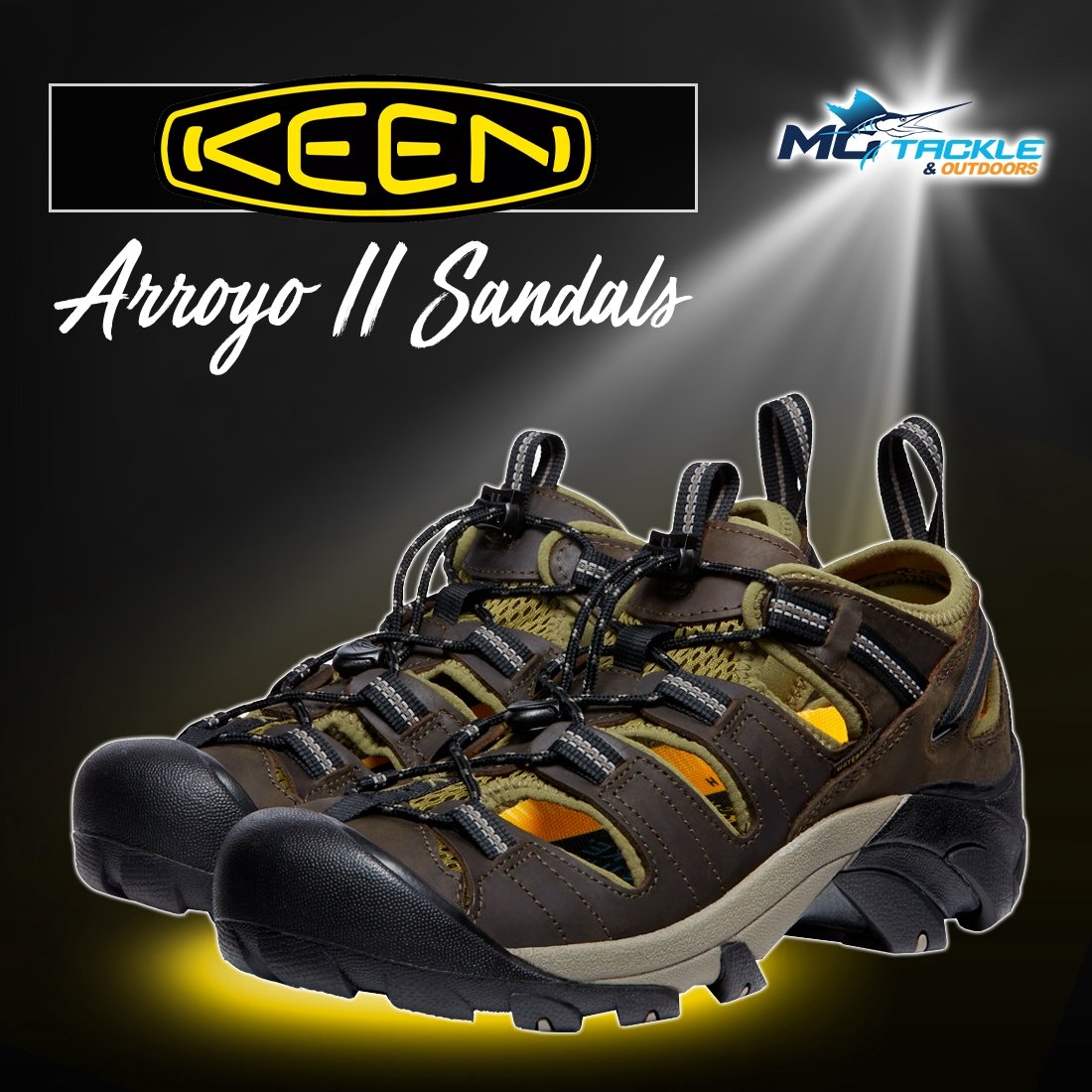 New - KEEN MENS ARROYO II SANDALS