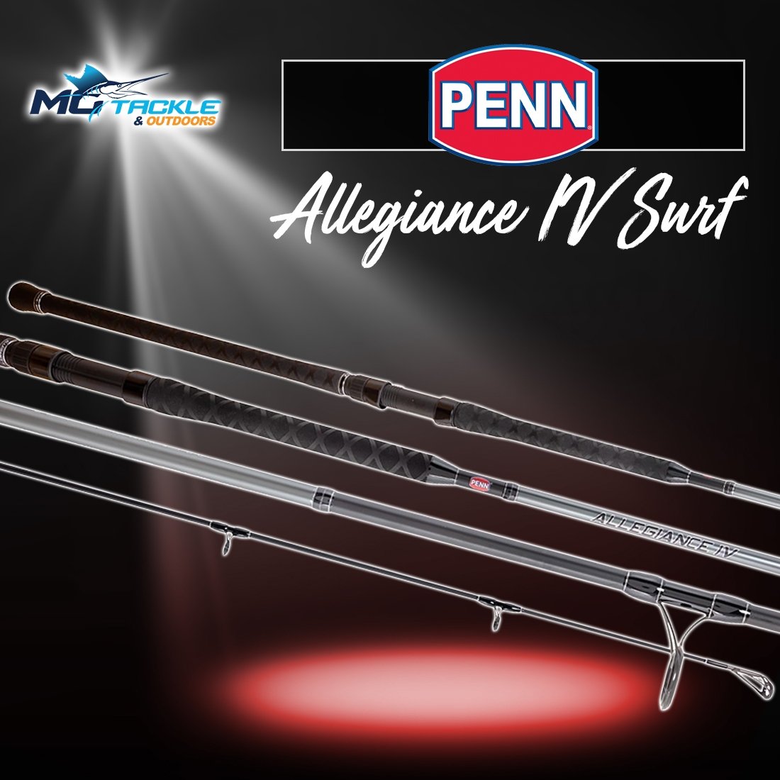 New - PENN ALLEGIANCE IV SURF ROD